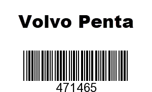 Volvo Penta 471465 - Sealing Ring/Oil Cooler