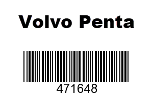 Volvo Penta 471648 - COVER