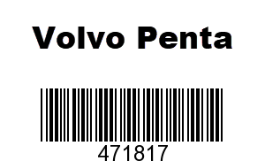 Volvo Penta 471817 - Inlet Pipe