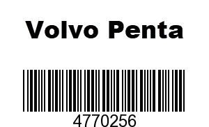 Volvo Penta 4770256 - Cover