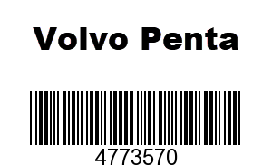 Volvo Penta 4773570 - Gasket, Volvo
