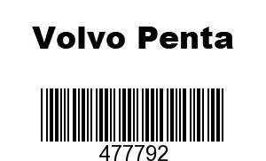 Volvo Penta 477792 - 477877
