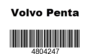 Volvo Penta 4804247 - Gasket,