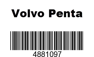 Volvo Penta 4881097 - Starter Motor, Volvo