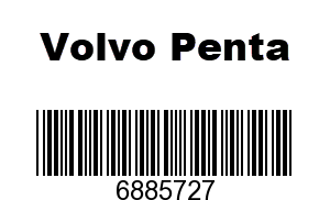 Volvo Penta 6885727 - Shim