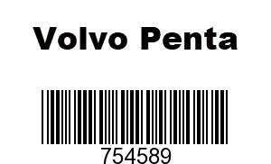 Volvo Penta 754589 - MAIN Bearing Kit