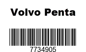 Volvo Penta 7734905 - INSTRUCTION BOOK,