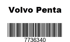 Volvo Penta 7736340 - SPARES CATALOG,