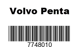 Volvo Penta 7748010 - SPARES CATALOG,