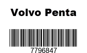 Volvo Penta 7796847 - S/SLV POLO-SM,