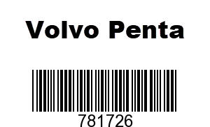 Volvo Penta 781726 - Gasket,