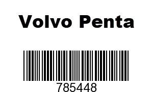 Volvo Penta 785448 - DELIVERY PIPE,