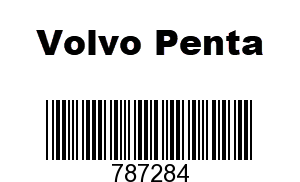 Volvo Penta 787284 - 11701095