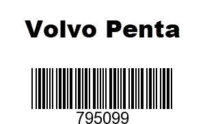 Volvo Penta 795099 - HOLLOW SCREW,