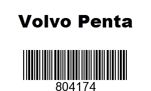 Volvo Penta 804174 - Gear Shaft
