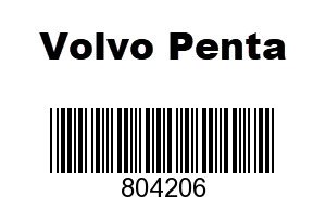 Volvo Penta 804206 - Sealing Ring