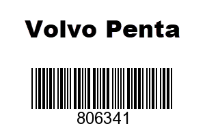 Volvo Penta 806341 - End Cover, Volvo