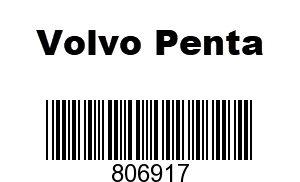 Volvo Penta 806917 - Washer, Volvo