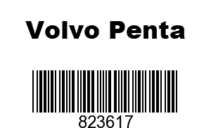 Volvo Penta 823617 - Cover
