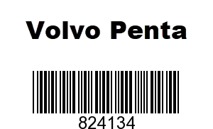 Volvo Penta 824134 - DDC ONLY,