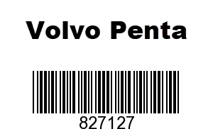 Volvo Penta 827127 - Bracket