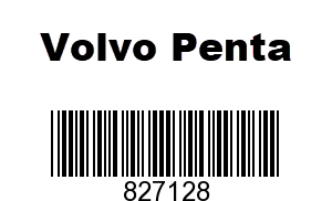 Volvo Penta 827128 - Rubber Cushion,