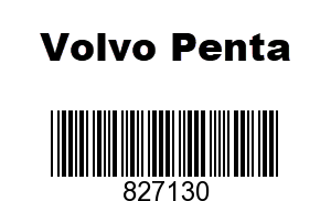 Volvo Penta 827130 - Bracket