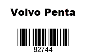 Volvo Penta 82744 - Shut-off Cock, Volvo