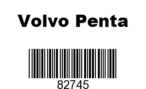 Volvo Penta 82745 - Shut-off Cock, Volvo