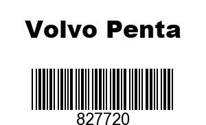 Volvo Penta 827720 - 333 Cable 37\'8\'