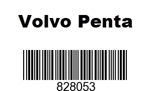 Volvo Penta 828053 - Key,