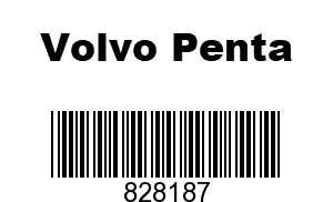 Volvo Penta 828187 - Bearing, Volvo