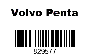 Volvo Penta 829577 - OIL DIPSTICK,