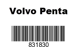 Volvo Penta 831830 - Needle Valve, NLA,