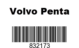 Volvo Penta 832173 - Bolt,