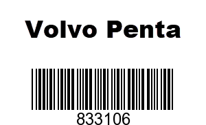 Volvo Penta 833106 - SPRING,