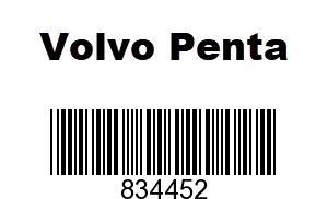 Barcode VOL834452