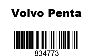 Volvo Penta 834773 - Oil Pan,