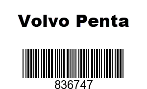 Volvo Penta 836747 - TUBE,