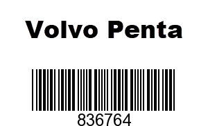 Volvo Penta 836764 - Gasket,