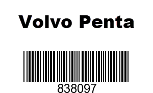 Volvo Penta 838097 - WIRE GAUZE,