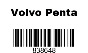 Volvo Penta 838648 - Valve Cover,Volvo