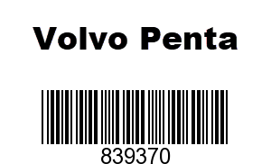 Volvo Penta 839370 - Cable Unit,