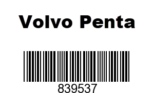Volvo Penta 839537 - THRUST RING,