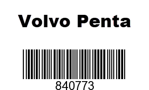 Volvo Penta 840773 - Shaft, Volvo