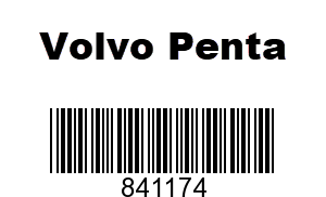 Volvo Penta 841174 - Connector, Volvo