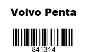 Volvo Penta 841314 - Bearing Housing,