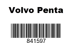 Volvo Penta 841597 - Flame Shield, Volvo