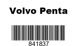 Volvo Penta 841837 - DIAPHRAGM KIT,