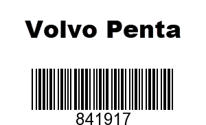 Volvo Penta 841917 - Pressure Cap, Volvo